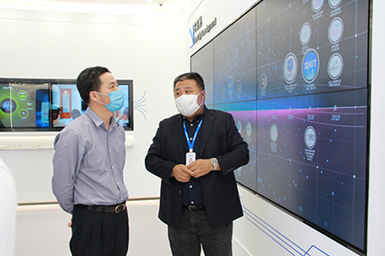 廣東省工業和信息化廳楊鵬飛副廳長一行赴國微集團考察調研